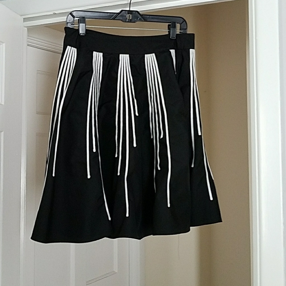 The Limited black A line skirt